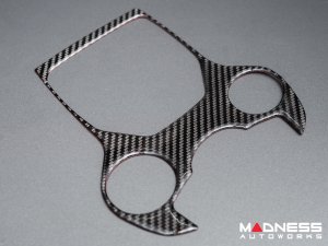 Alfa Romeo Giulia Gear Selector Trim Kit - Carbon Fiber - Flexible / Self Adhesive - Pre '20 Alfa Romeo Giulia Gear Selector Trim Kit - Carbon Fiber - Flexible / Self Adhesive - Pre '20